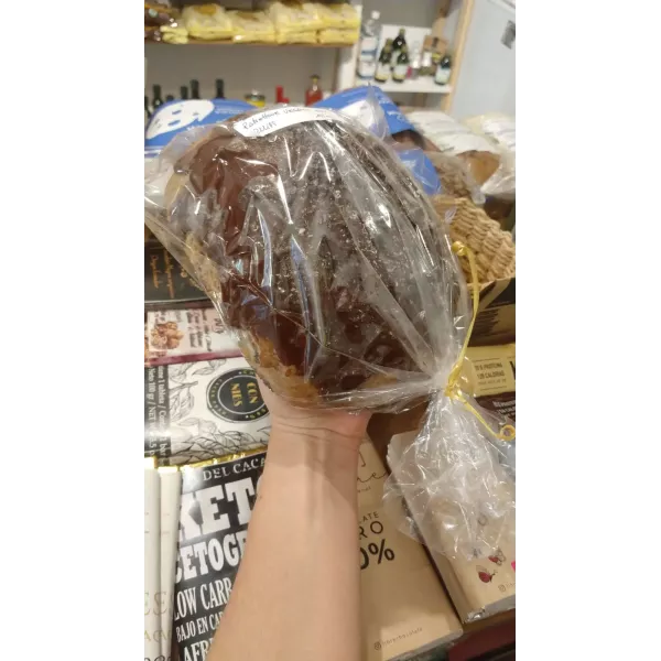 Panettone Con Chips Bañado En Choco Raices Gourmet