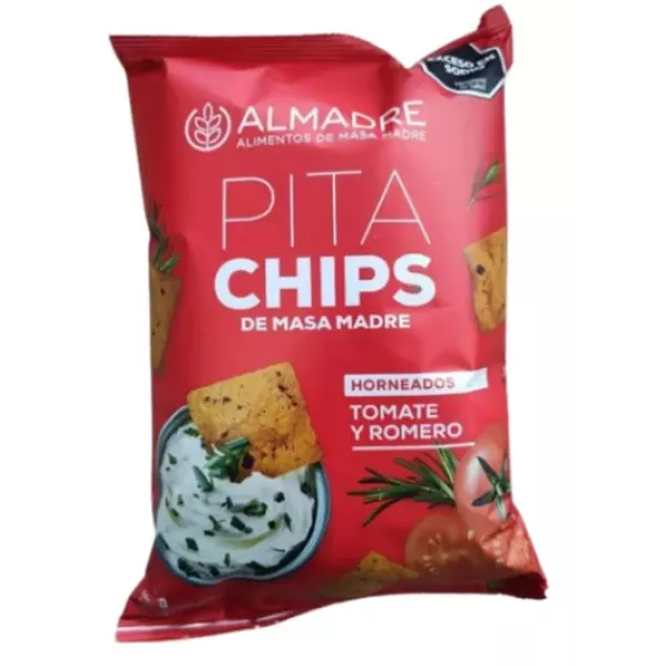 Pita Chips De Tomate Y Romero Almadre