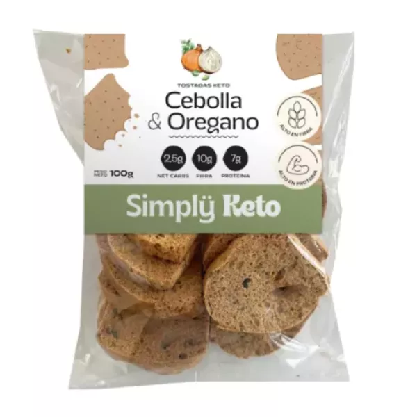 Tostadas Keto De Cebolla Y Oregano Simply Keto
