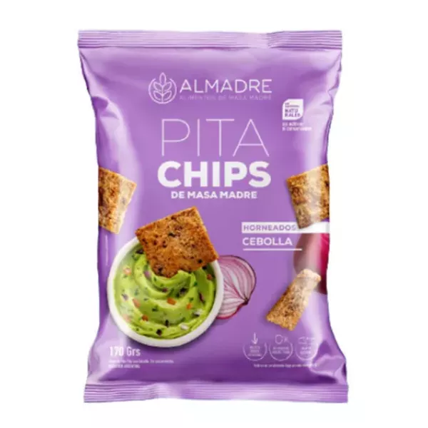 Pita Chips De Cebolla Almadre