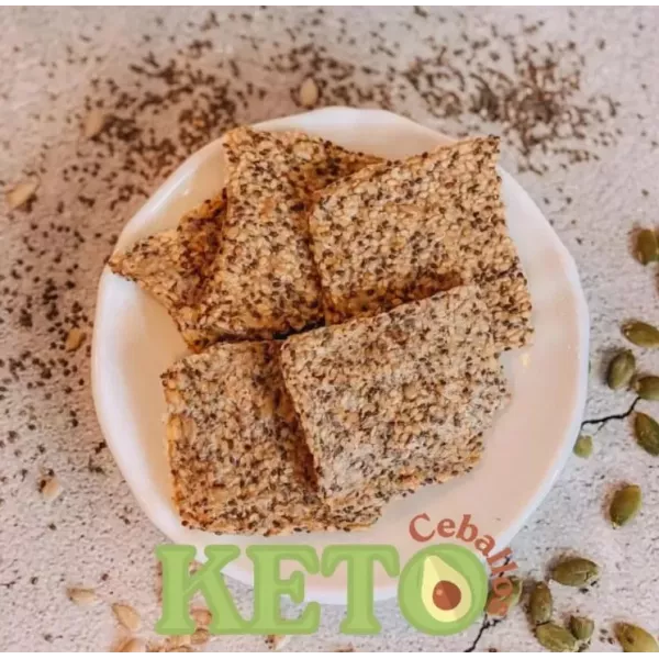 Crackers De Semillas Keto Ceballos