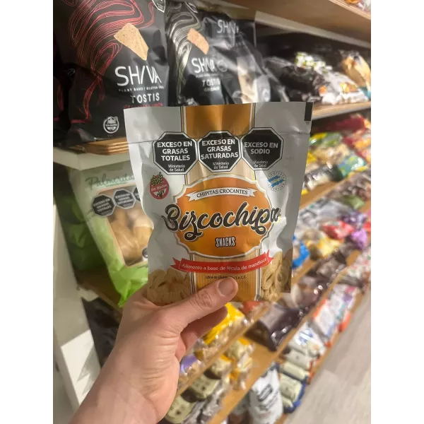 Chipitas Crocantes Sin Tacc X 100 Grs Bizcochipa
