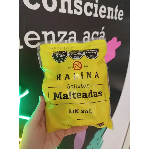 Galletas Malteadas Sin Sal Sin Tacc Halina