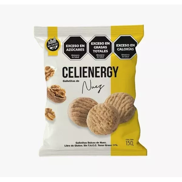 Galletitas De Nuez Sin Tacc Celienergy