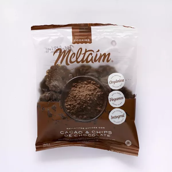 Cookies De Cacao Y Chips De Chocolate Meltaim