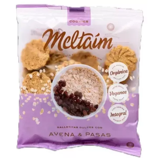 Cookies De Avena Y Pasas Meltaim