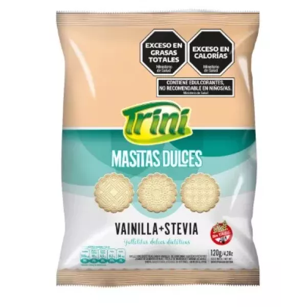 Galletitas De Vainilla Sin Azucar  Y Sin Tacc Trini
