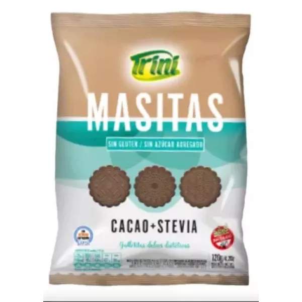 Galletitas De Cacao Sin Azucar Y Sin Tacc Trini