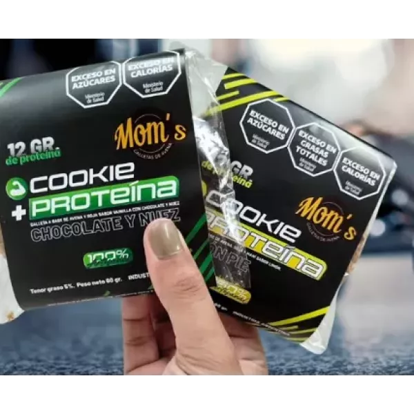 Galletas De Avena Con Proteina Chocolate Y Nuez Moms