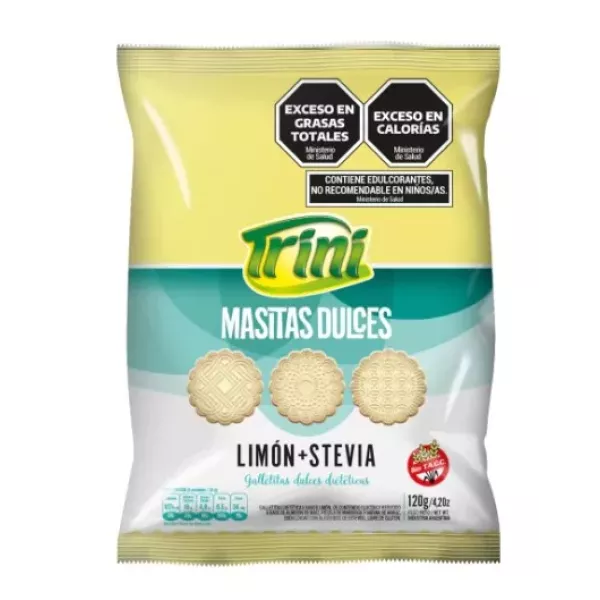 Galletitas De Limón Sin Azúcar Y Sin Tacc Trini