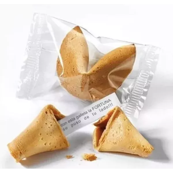 Galleta De La Fortuna Sabor Vainilla
