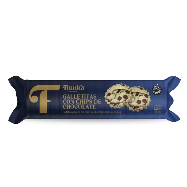 Galletias De Vainilla Con Chips Franks Sin Tacc