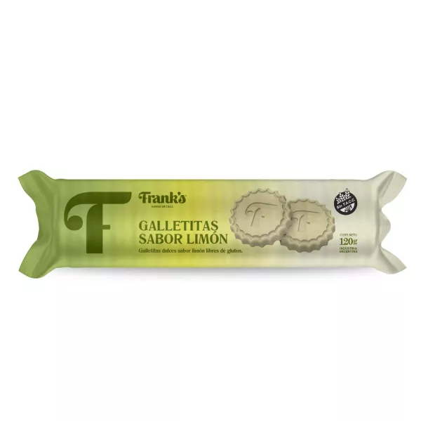 Galletias De Limon Franks Sin Tacc