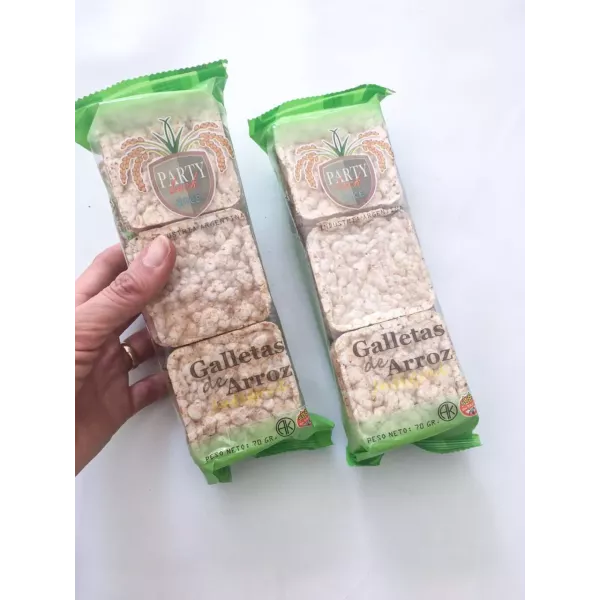 Galletas De Arroz Integral Con Sal Party Beck Rice