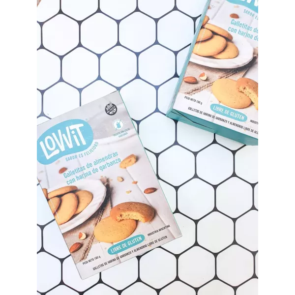 Galletitas De Almendras Con Harina De Garbanzos Sin Tacc Lovvit