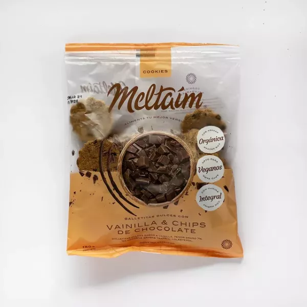 Cookies De Vainilla Y Chips De Chocolate Meltaim