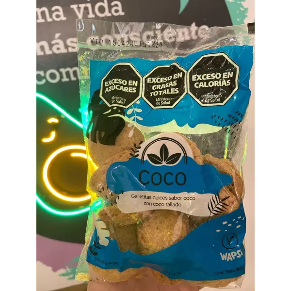 Galletitas Dulces De Coco Wapsi
