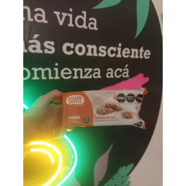 Galletitas De Nuez Sin Tacc Lovvit X 90 Grs