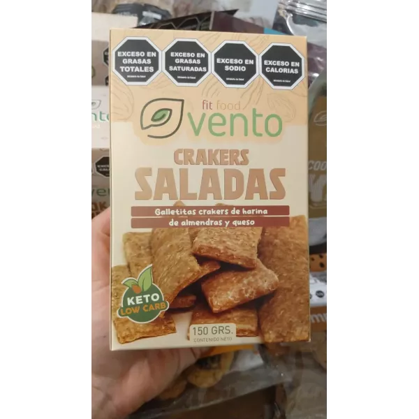 Crackers De Pizza Keto Vento Fit