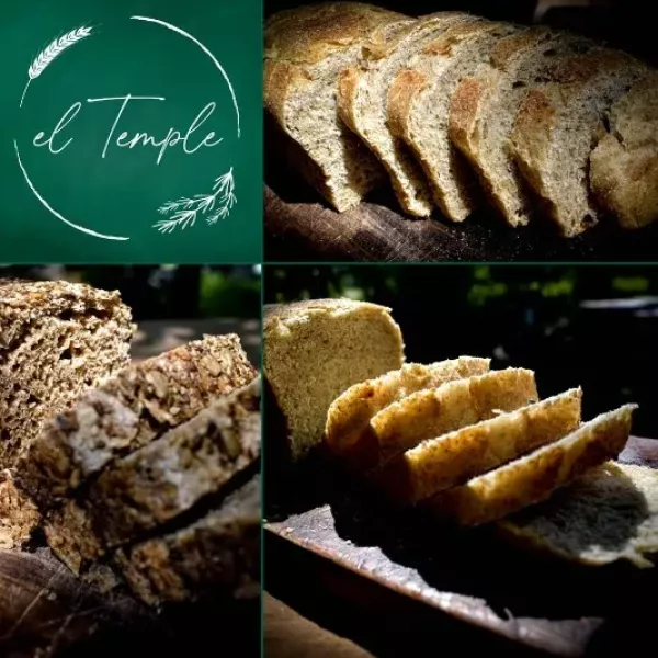 Pan De Molde Integral De Masa Madre Con Semillas El Temple