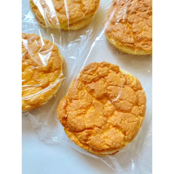 Pan Nube Tipo Hamburguesa X 4 Keto Ceballos
