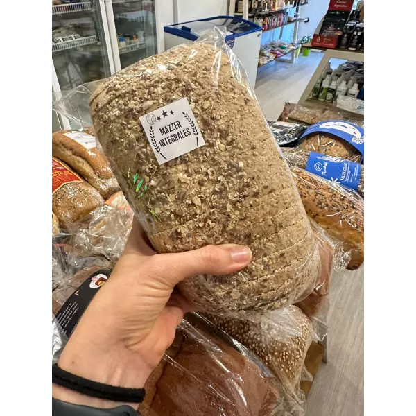Pan 100% Integral Con Avena Y Semillas Mazzer