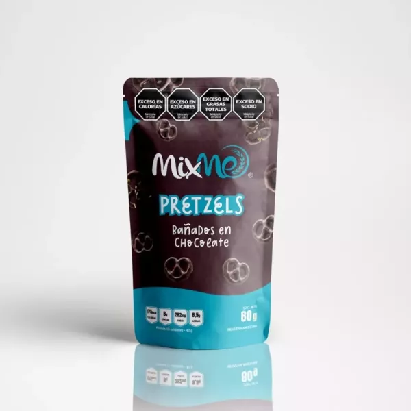 Pretzels Bañados En Chocolate Mixme