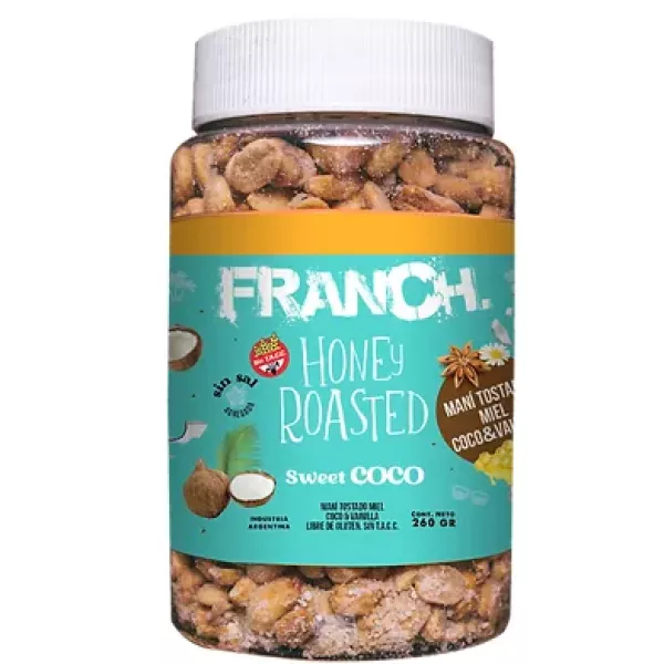 Mani Tostado Sweet Coco Franch