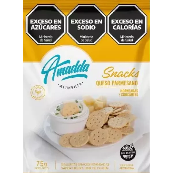 Snacks De Parmesano Sin Tacc Amadda