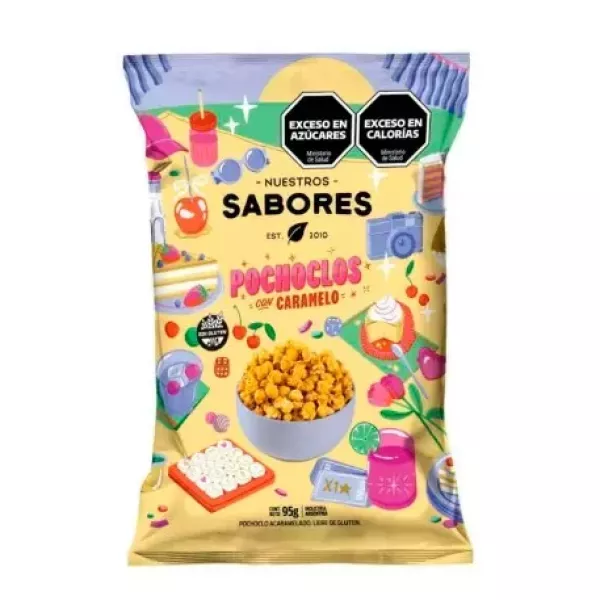 Pochoclos Sabor Caramelo X95grs Nuestros Sabores
