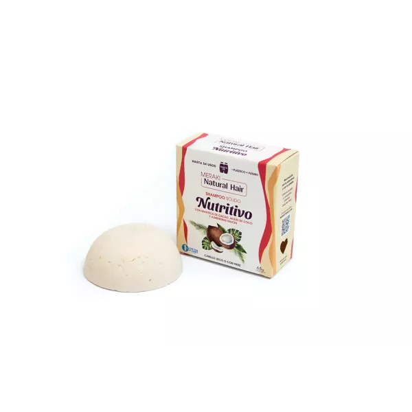 Shampoo Solido Nutritivo 65 Grs Meraki