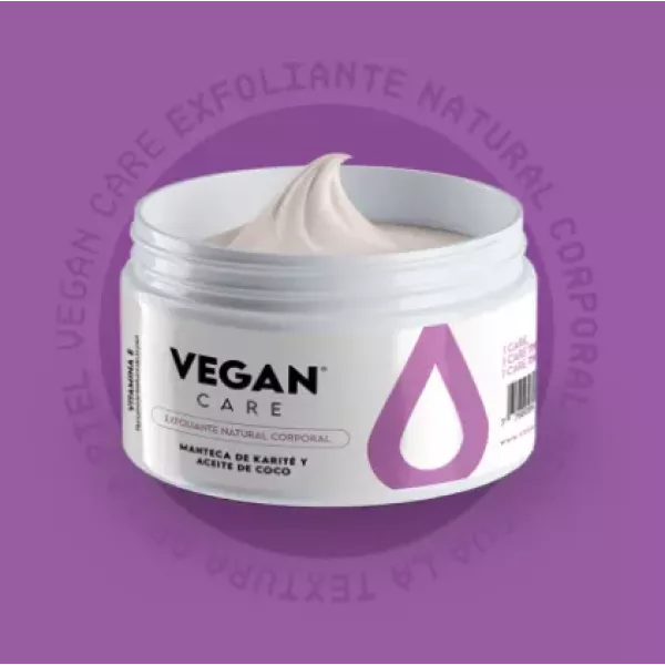 Exfoliante Corporal Con Karite Y Aceite De Coco Vegan Care