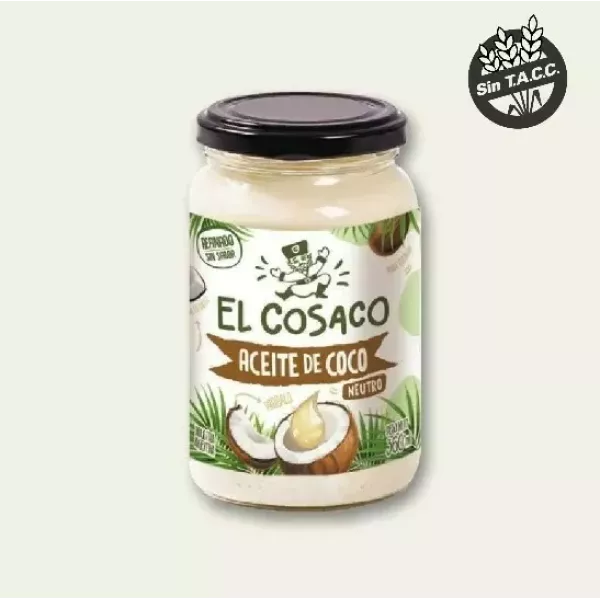 Aceite De Coco Neutro X 360 Ml El Cosaco