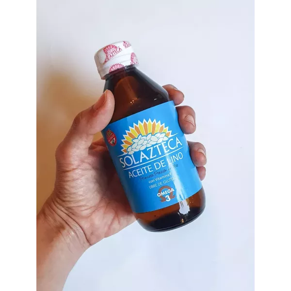 Aceite De Lino X 250 Cc Sol Azteca