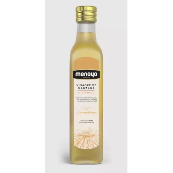 Vinagre Organico De Manzana 250 Ml Menoyo