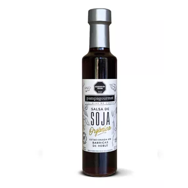 Salsa De Soja Organica 250 Ml Pampa Gourmet