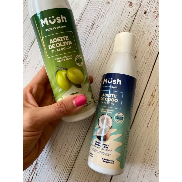 Aceite De Coco En Spray Mush