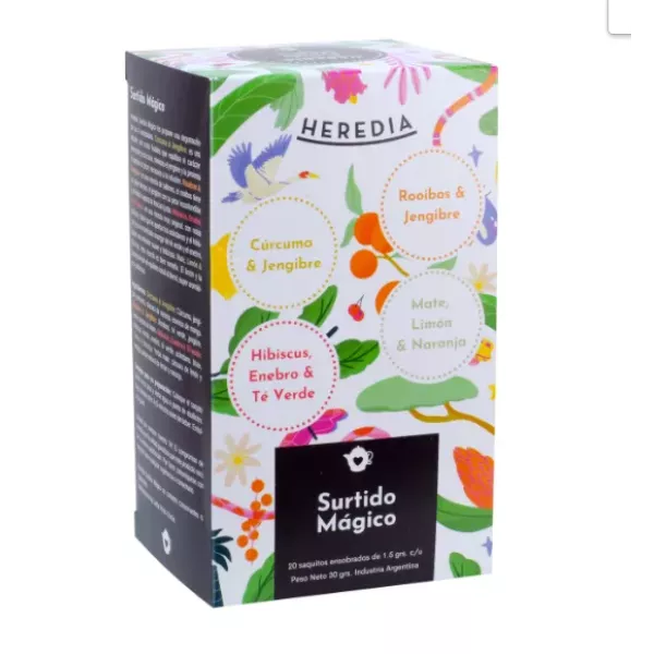 Té En Saquitos Surtido Magico  Heredia
