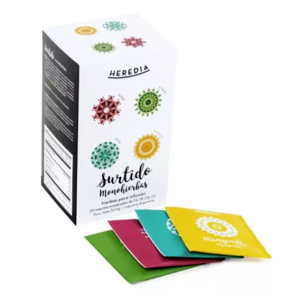 Té En Saquitos Surtido Monohierbas Heredia