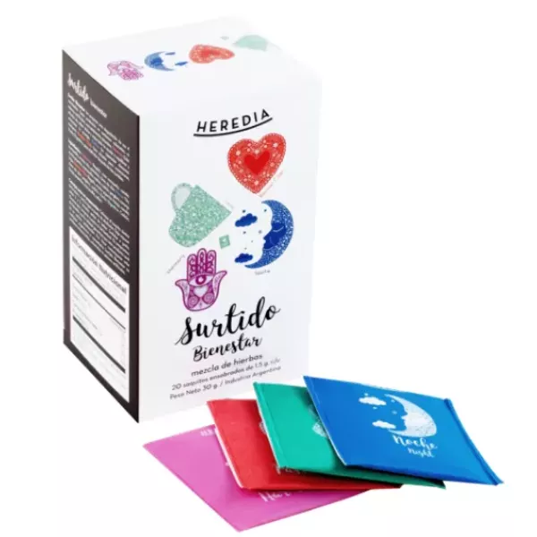 Té En Saquitos Surtido Bienestar Heredia