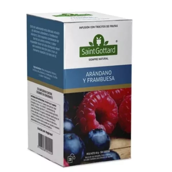 Te Arandano Y Frambuesa X 20 Saint Gottard