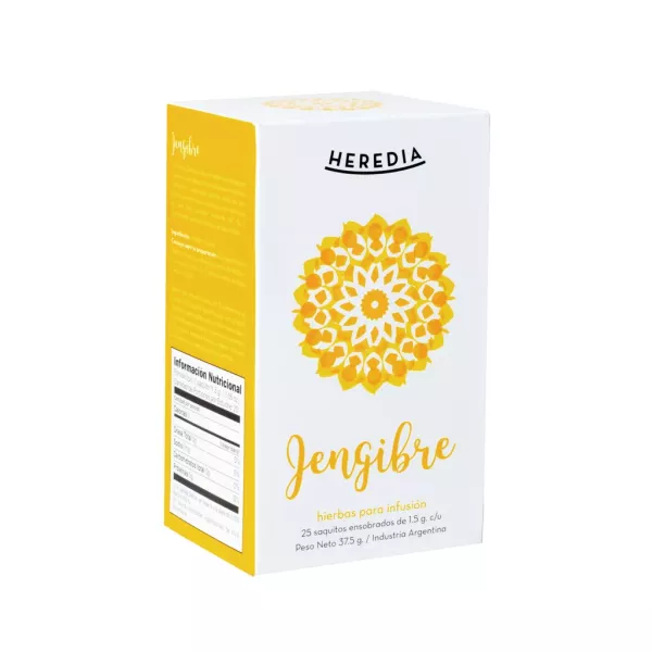 Té En Saquitos Jengibre Heredia