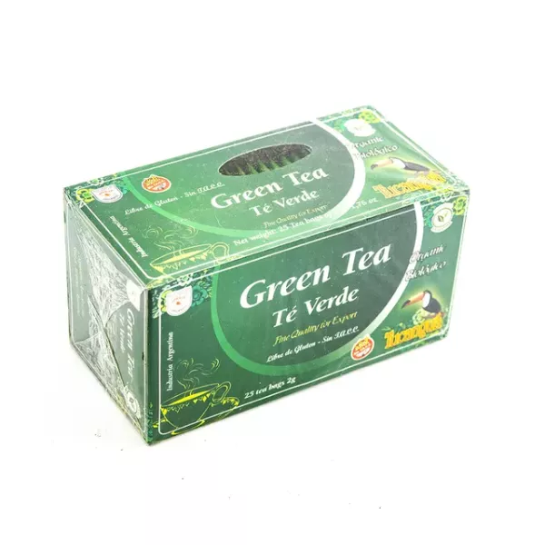Te Verde Orgánico X 25 Saquitos Tucangua