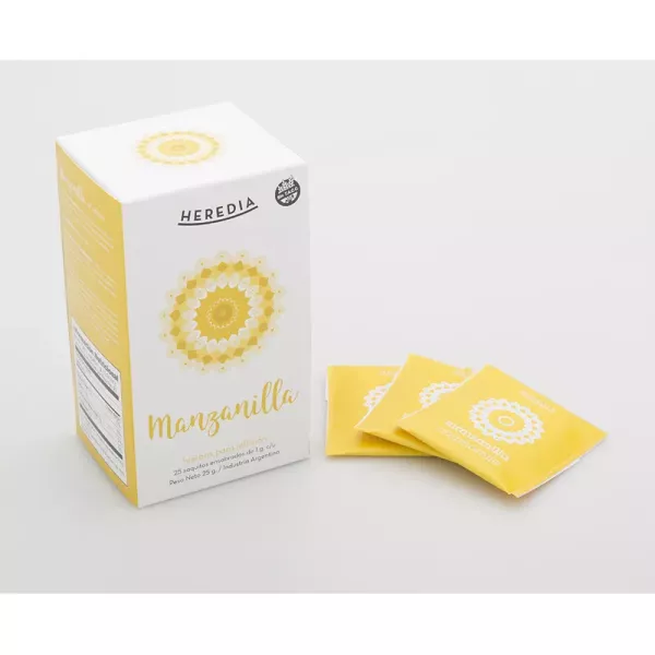 Té En Saquitos Manzanilla Heredia