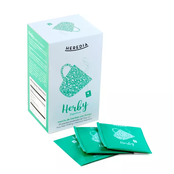 Té En Saquitos Herby Digestivo Heredia