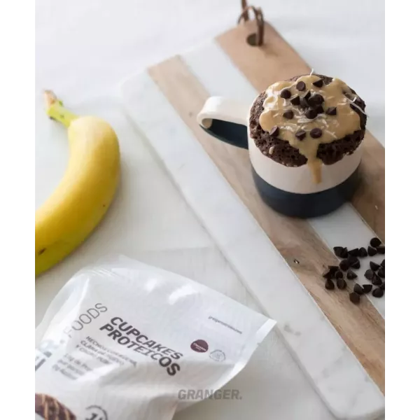 Pre Mezcla Para Cupcakes Proteicos Sabor Chocolate Granger