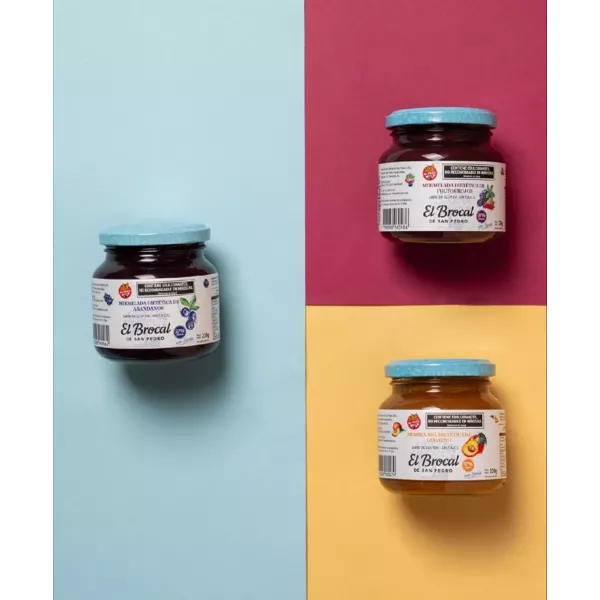 Mermelada De Arandanos Diet Sin Tacc 220 Ml  El Brocal