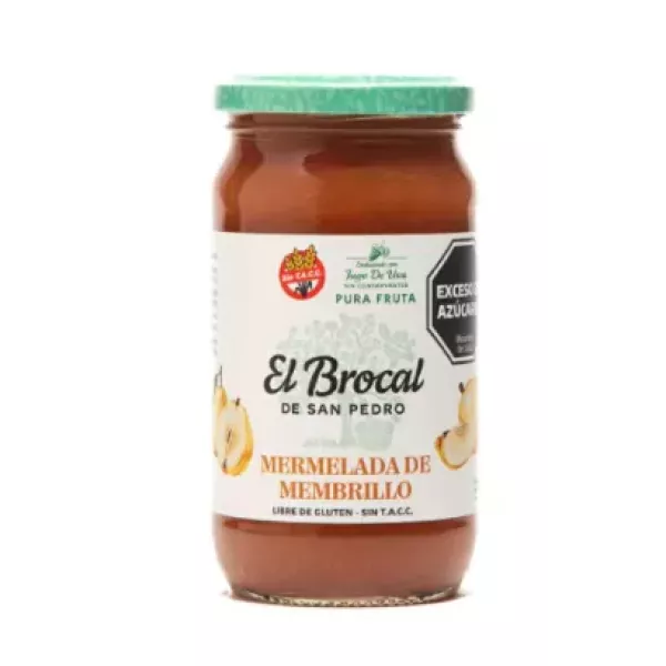 Mermelada De Membrillo Con Jugo De Uva X400 Ml El Brocal