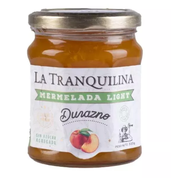 Mermelada De Durazno Con Stevia La Tranquilina