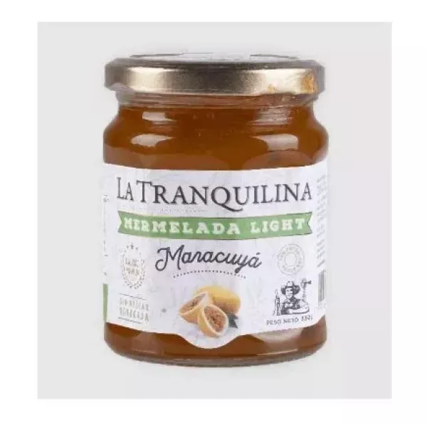 Mermelada De Maracuya Con Stevia La Tranquilina
